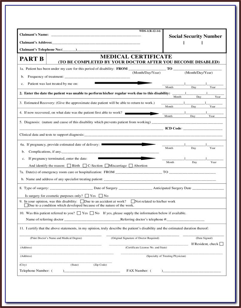 State Of New Jersey Permanent Disability Forms