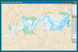 Stillhouse Hollow Lake Map