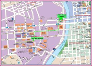 Street Map Of Downtown Philadelphia Pa