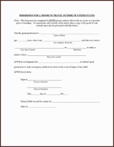 Temporary Guardianship Paperwork Texas