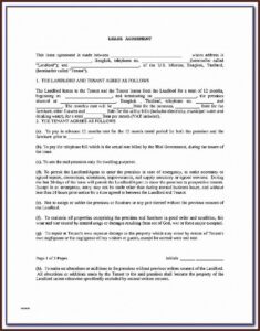 Tenant Eviction Notice Format India