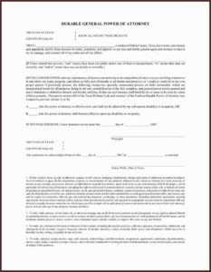 Texas Deed Of Trust Form Free