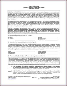 Texas Medical Power Of Attorney Forms To Print
