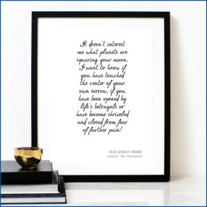 The Invitation Poem By Oriah Mountain Dreamer Amazon