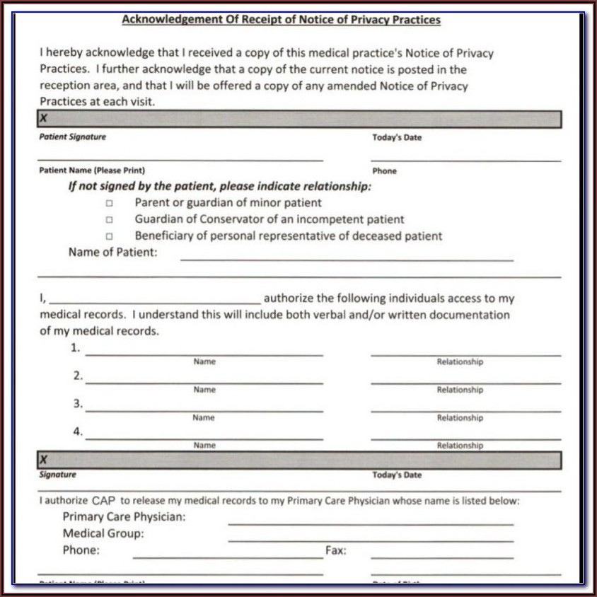 Therapist Intake Forms