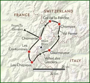 Tour Du Mont Blanc Maps.me