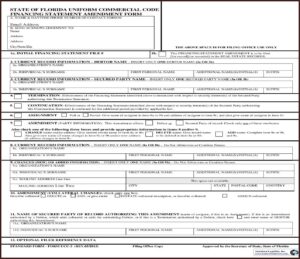 Ucc Filing Forms Florida