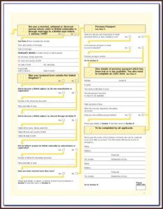 Uk Passport Renewal Forms Download