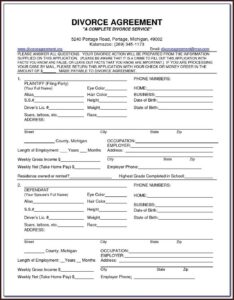 Uncontested Divorce Forms Florida