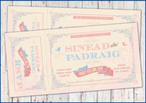 Vintage Wedding Invitations Ireland