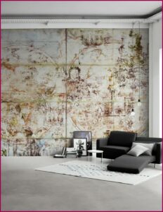 Vintage World Map Wallpaper Mural