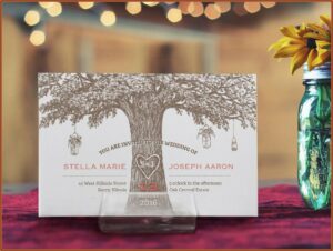 Vistaprint Rustic Wedding Invitations