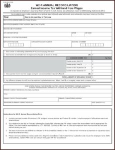 W2 Form Online Fillable