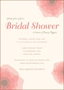 Walmart Photo Wedding Shower Invitations
