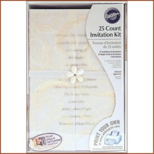 Walmart Wedding Invitations Kits