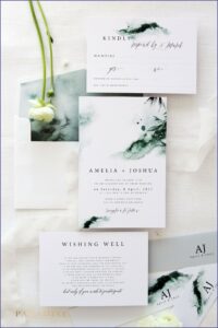 Wedding Invitation Belly Bands
