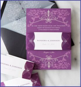Wedding Invitation Belly Bands Diy