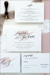 Wedding Invitation Belly Bands Uk