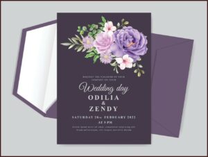Wedding Invitation Card Template Free Download