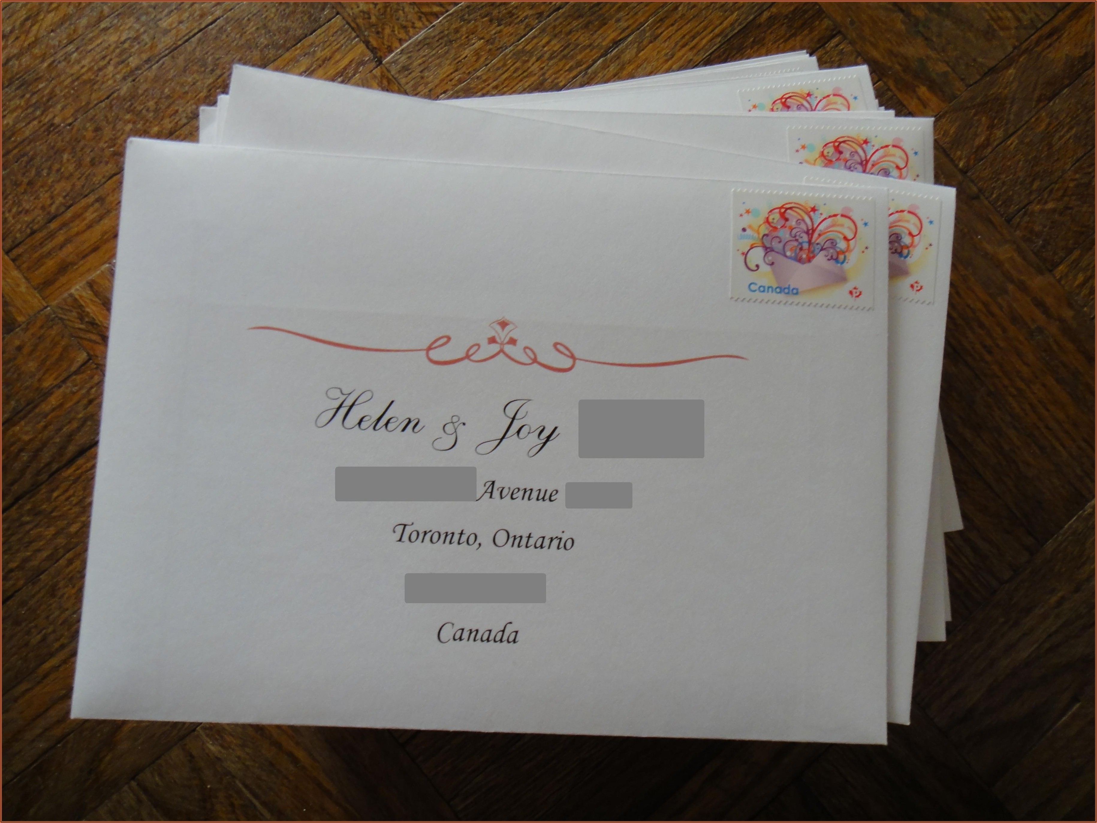 Wedding Invitation Packages Canada