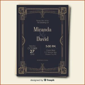 Wedding Invitation Templates Freepik