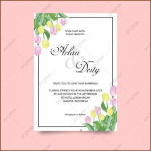Wedding Invitation Templates Pngtree