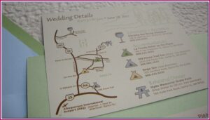 Wedding Invitations With Maps