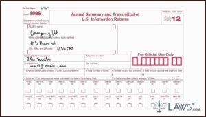 Where To Send 1096 And 1099 Forms