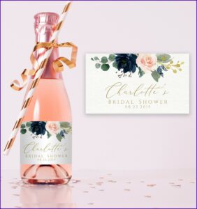 Wine Bottle Sticker Template