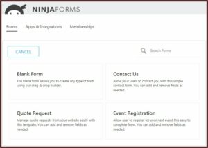Wordpress Forms Builder Free