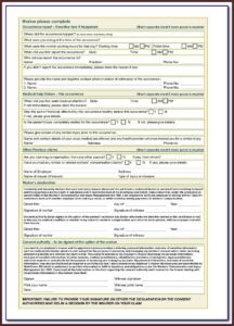 Workers Compensation Claim Form Nsw