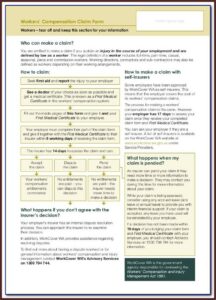Workers Compensation Claim Forms Victoria