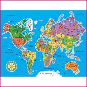 World Map Jigsaw Puzzle