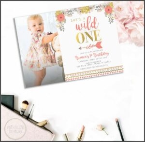 1st Birthday Invitations Boy Walmart