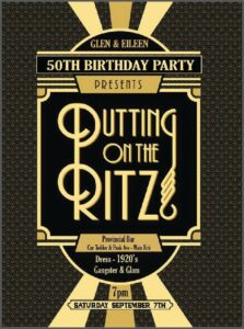 30th Birthday Dinner Invitation Wording