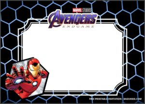 Avengers Birthday Invitations Templates Free