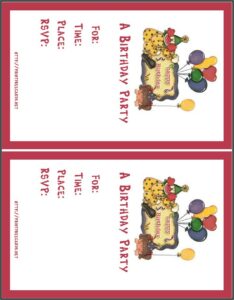 Birthday Invitation Card Maker Online Free India