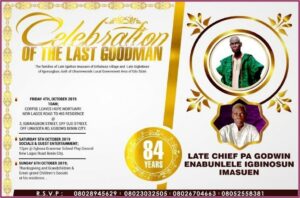 Burial Invitation Card Template