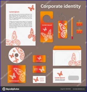 Business Envelope Printing Template