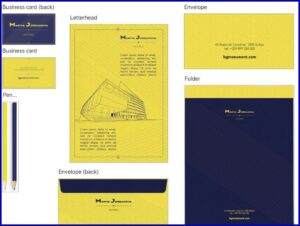 Business Reply Envelope Template Indesign