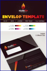 Corporate Envelope Design Template