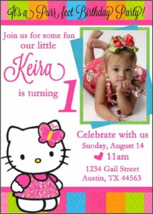 Create Birthday Invitation Card Online Free