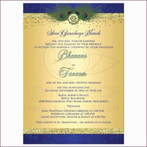 Create Your Own Indian Wedding Invitations Free