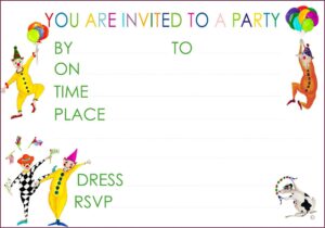 Create Your Own Party Invitations Free