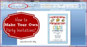 Create Your Own Party Invitations Free Online