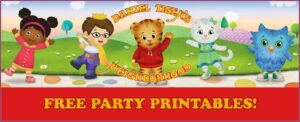 Daniel Tiger Birthday Invitations Free