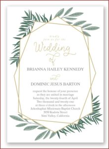 David's Bridal Invitations