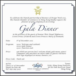 Dinner Invitation Wording Email