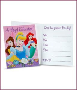 Disney Princess Party Invitations Online