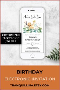 Etsy Birthday Invitations Boy